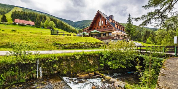 Pobyt ve Špindlu s polopenzí 
a vstupem do bazénů