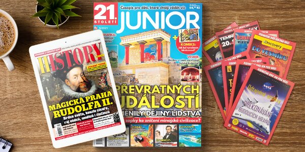 Roční předplatné dětského 
časopisu Junior s dárky