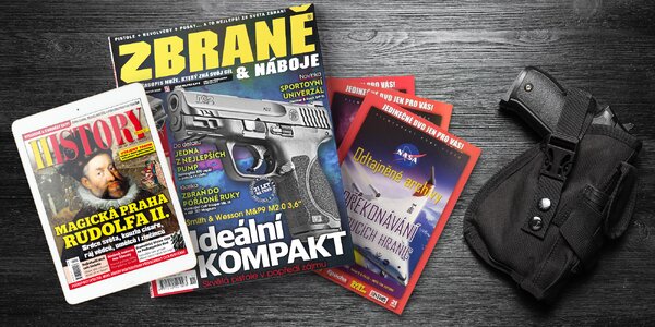 Předplatné časopisu Zbraně 
a náboje s bonusy