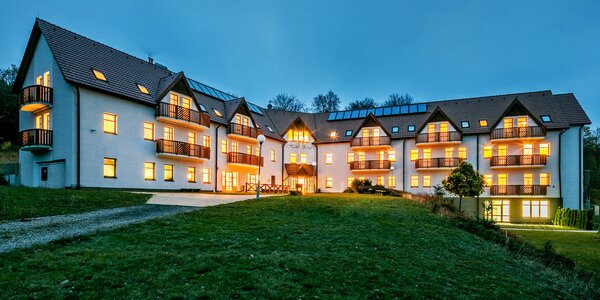 4* hotel v Krušných horách 
s wellness a polopenzí