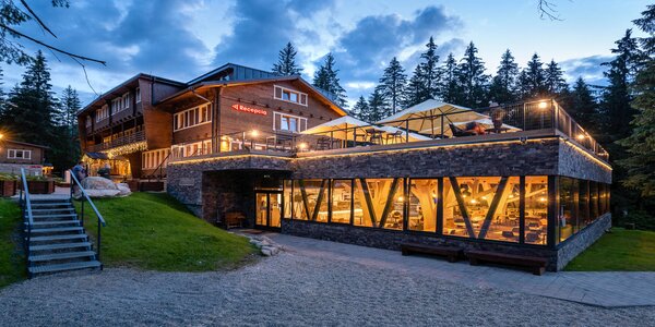 Nízké Tatry až pro 5 os.: 
polopenze a horský wellness