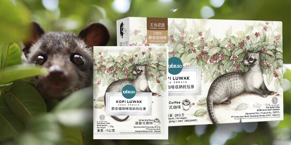 Cibetková káva Kopi Luwak 
z indonéské Tana Toraja