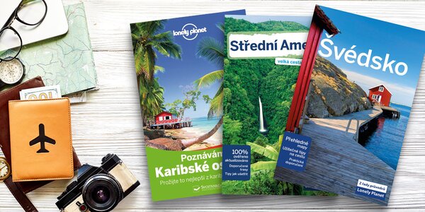Průvodci Lonely Planet 
po Evropě i exotice