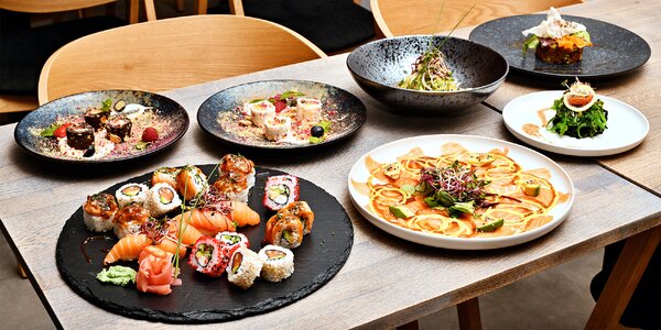Luxusní sushi menu 
na Václaváku: úhoř, tuňák aj.