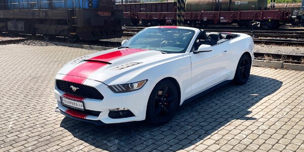 Ford Mustang 3.7 V6 Cabrio až 
na 24 hod.