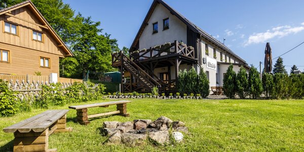 Krušné hory: penzion 
s neomezenou infrasaunou