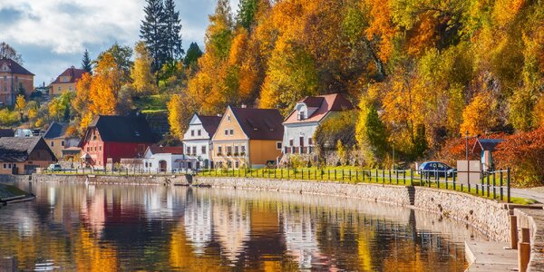 Český Krumlov: pobyt 
se snídaní až pro 5 osob