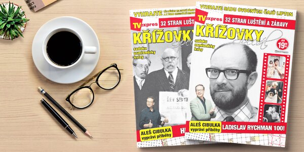 Roční předplatné časopisu TV 
EXPRES Křížovky