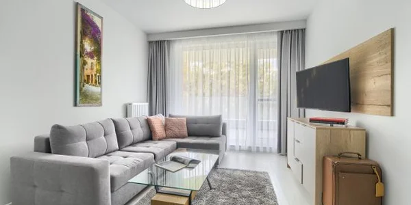 Apartmán Deluxe s 1 ložnicí a bočním výhledem na jezero (48 m²)