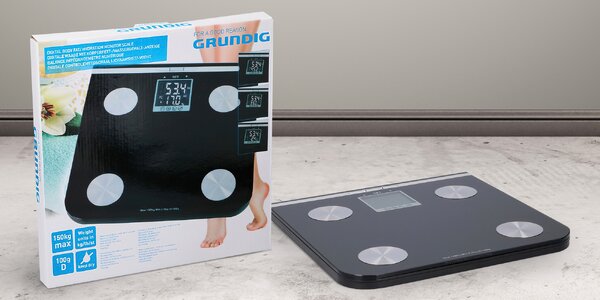 Diagnostická osobní váha 
Grundig: velký displej