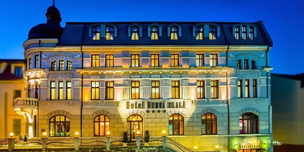 Boutique hotel v centru Žiliny: 
polopenze i wellness