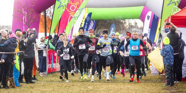 Startovní balíček na Winter 
Run ve vybraném městě