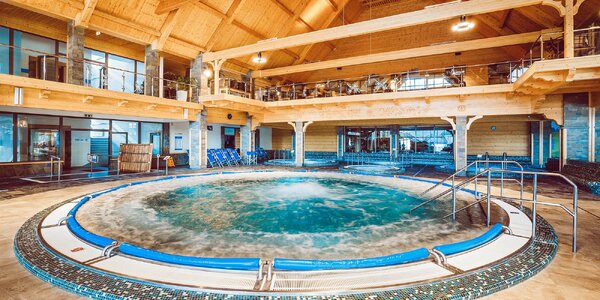 Termální aquapark v Polsku: 
30 bazénů, atrakce, sauny