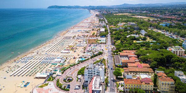Pobyt v Rimini: hotel 
u písečné pláže a plná penze