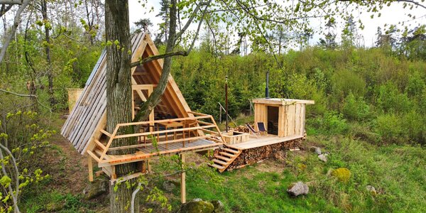 Treehouse na Vysočině: 
úchvatný výhled i wellness