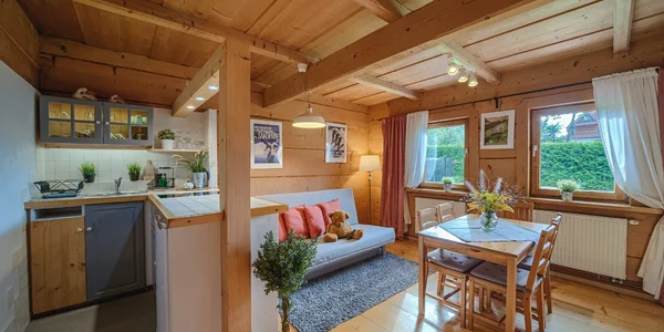 Apartmán Sasanka s výhledem do zahrady (40 m²)