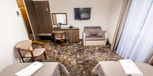 Dvoulůžkový pokoj Komfort (21–23 m²)