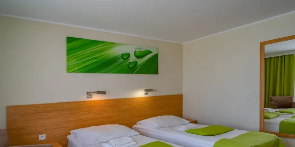 Dvoulůžkový pokoj s přistýlkou (15 m²)
