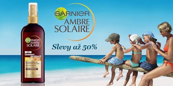 Opalovací kosmetika Garnier Ambre Solaire