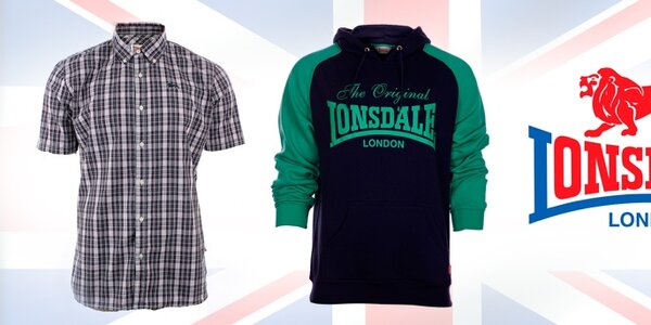 Pánské oblečení od boxerské ikony Lonsdale