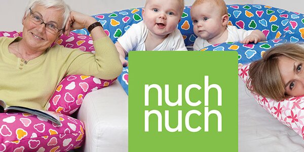 Jedinečné anatomické polštáře „ňuch ňuch“ české výroby