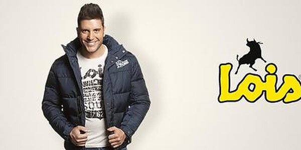 Pánské casual oblečení Lois skladem již od 419,-