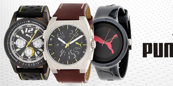 Kvalitní sportovní hodinky Puma již od 499,-