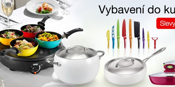 Vybavení do kuchyně se slevami až 70 %!