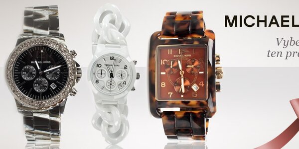 Luxusní designové hodinky Michael Kors