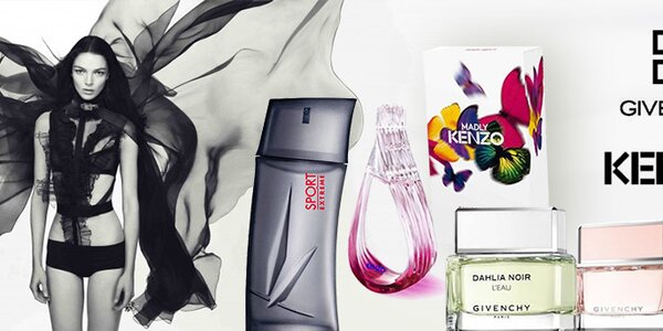 Buďte dámou s vůněmi Givenchy Dahlia nebo Kenzo