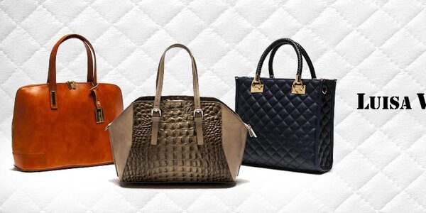 Italský luxus a ikonická elegance kabelek Luisa Vannini