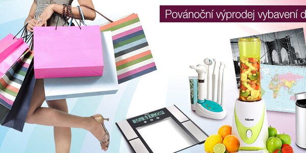 Povánoční výprodej vybavení domácnosti