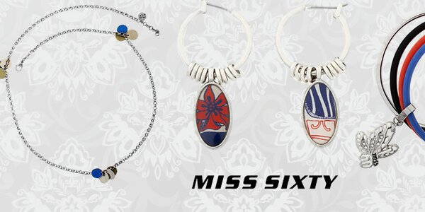 Prsteny, řetízky, náušnice... Stylové šperky Miss Sixty