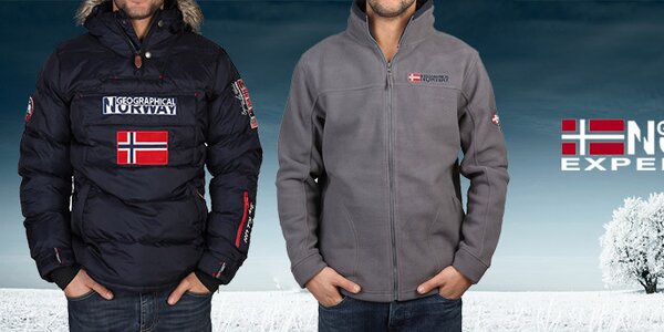 Pánské oblečení Geographical Norway - užijte si zimu!
