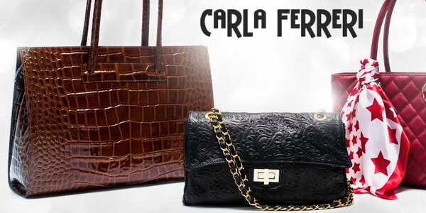 Nestárnoucí elegance italských kabelek Carla Ferreri