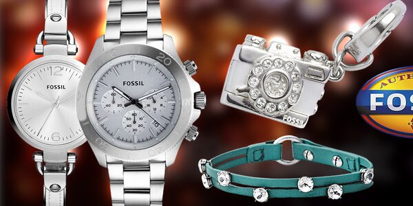 Americké designové hodinky a šperky Fossil