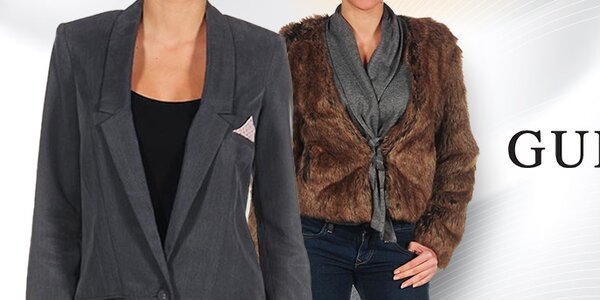 Elegantní bundy, saka a kožíšky Guess