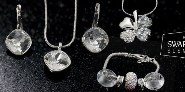 Lesk a barvy oblíbených dámských šperků Swarovski
