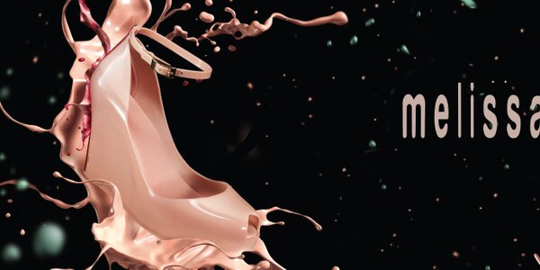 Barevné designové dámské boty Melissa