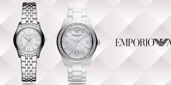 Luxusní hodinky pro dámy - Emporio Armani