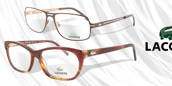 Lacoste - luxusní brýle pro dámy i pro pány