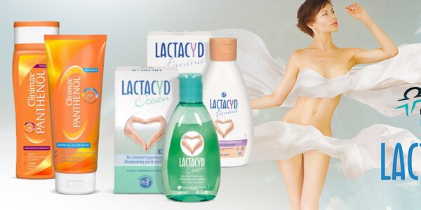 Lactacyd a Clinimax Panthenol - profesionální starostlivost o tělo