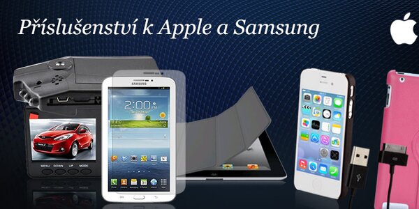 Příslušenství pro Apple a Samsung