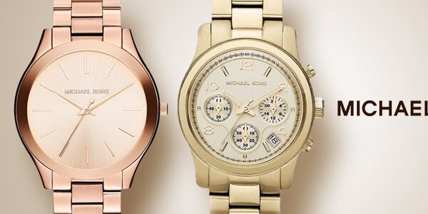 Luxusní designové hodinky Michael Kors