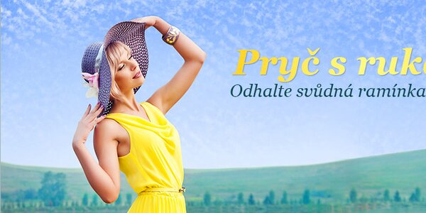 Dámské šatičky a topy bez rukávů skladem již od 299,-