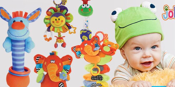 Kdo si hraje nezlobí - Jolly Baby hračky pro rozvoj miminka