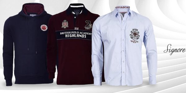 Sportovně-elegantní móda pro muže Signore dei Mari