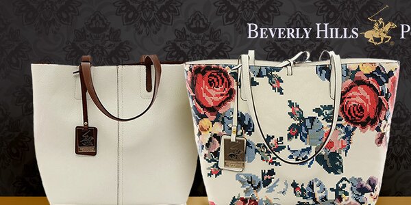 Krásné kabelky na nákupy i do kanceláře Beverly Hills Polo Club