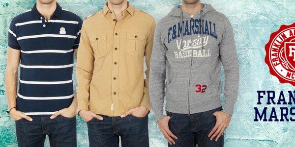 Franklin & Marshall - stylová pánská móda pro každý den