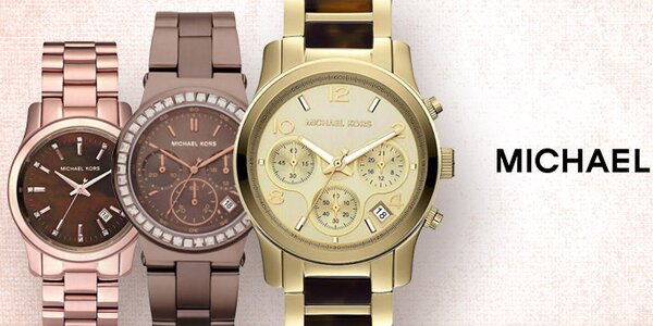 Luxusní designové hodinky Michael Kors
